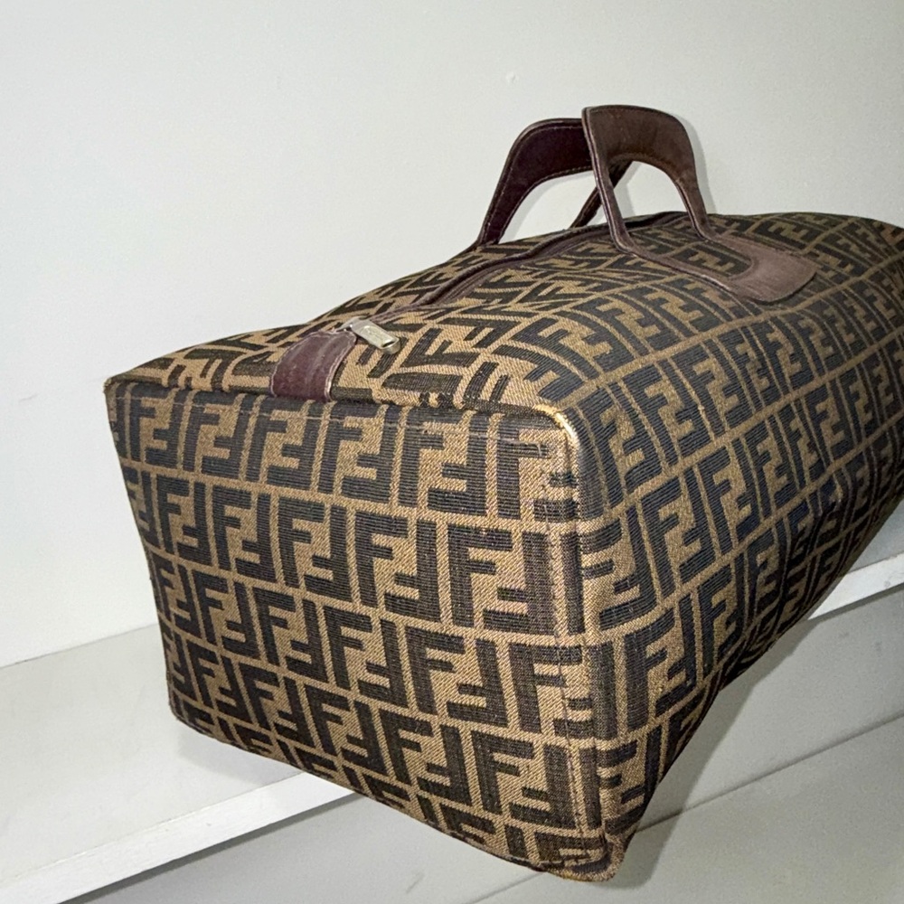 Rare Auth FENDI Travel/weekender Bag with COA - Picture 7 of 14